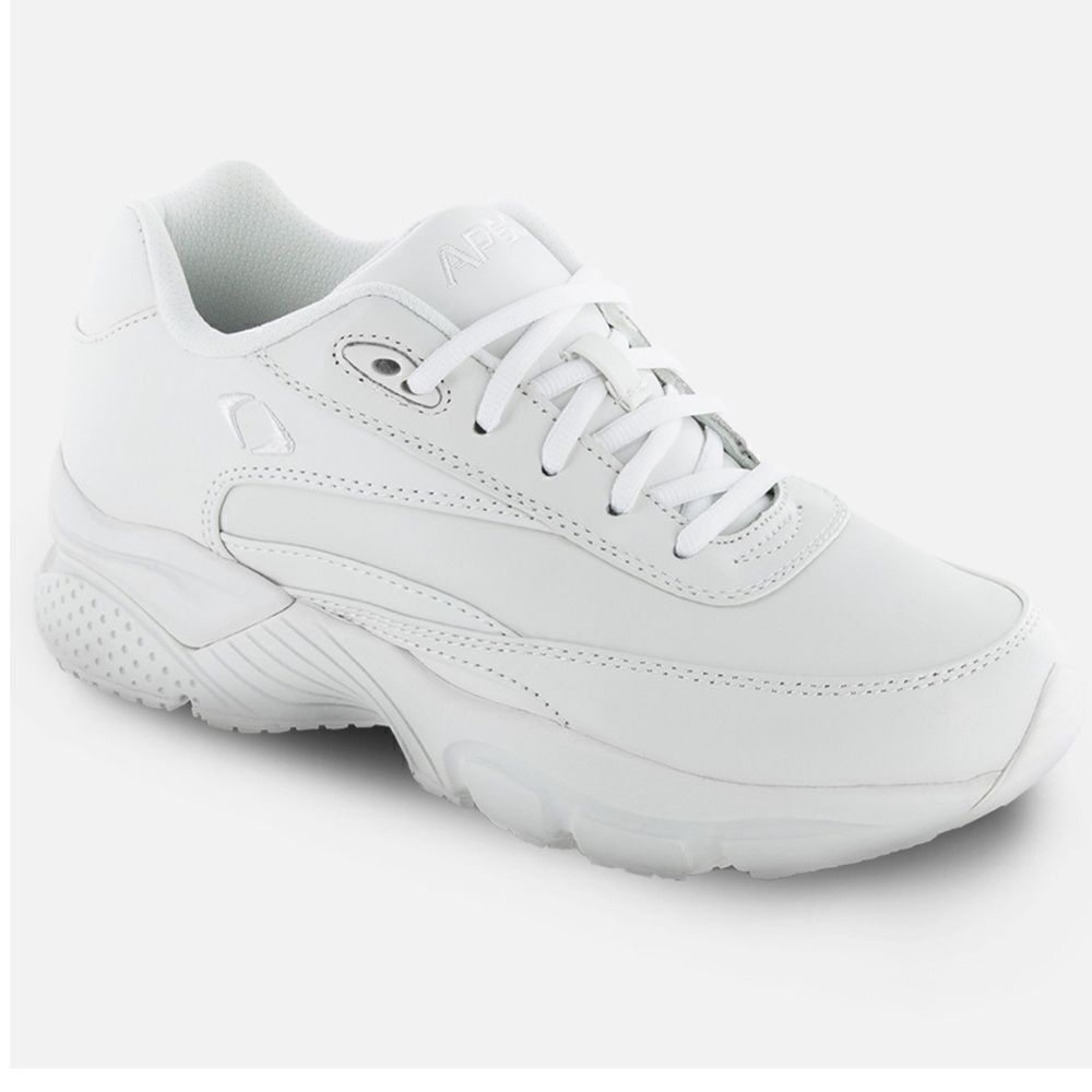 APEX - Lace Walking Shoe - X Last - White